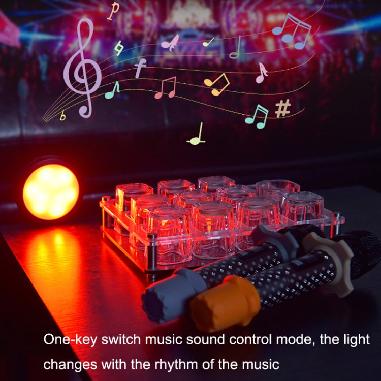 Y-033 Voice Controlled Colorful Atmosphere Car Light, Y-033