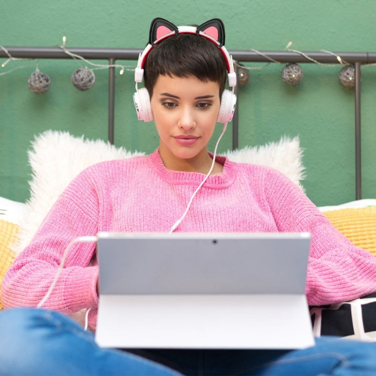 T6 Cute Cat Ear Decoration for Headphones