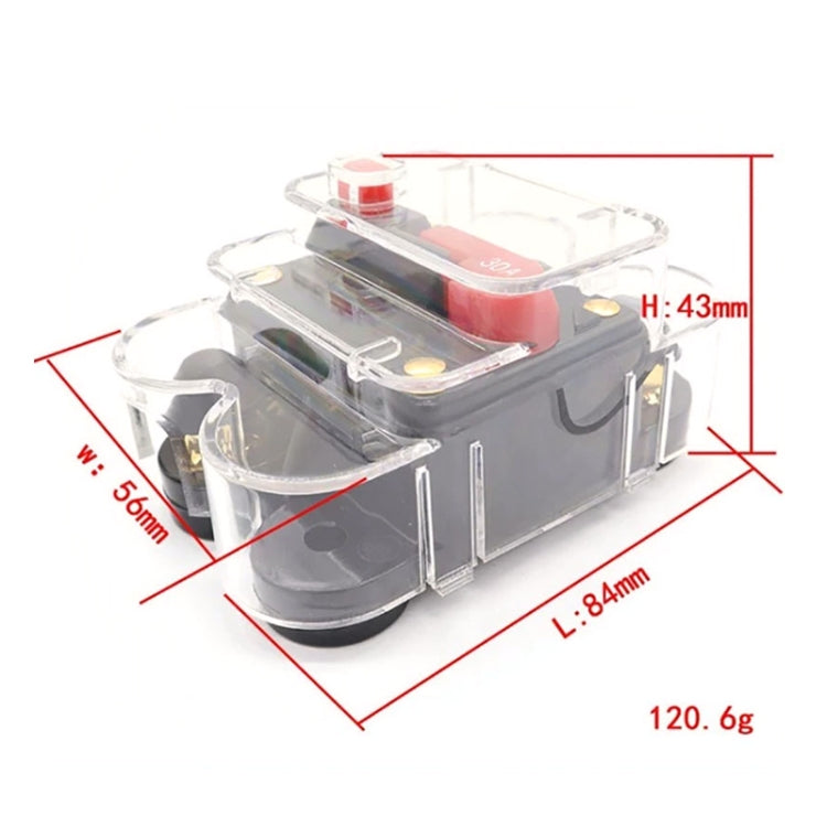CB2 Car RV Yacht Audio Modification Automatic Circuit Breaker Switch, 30A, 40A, 50A, 60A, 100A, 150A, 250A, 300A