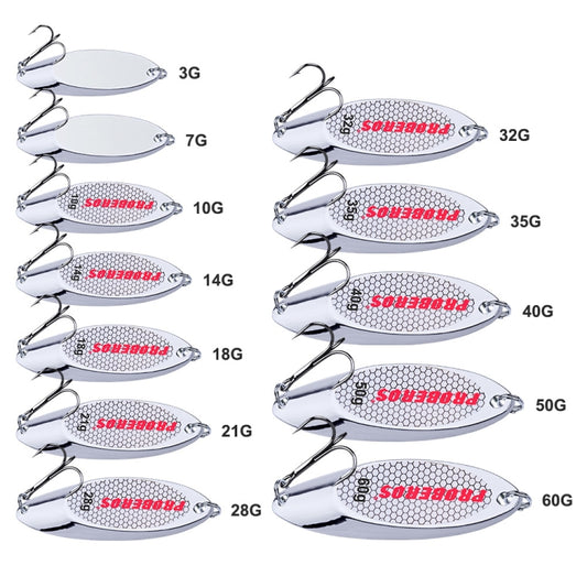 PROBEROS DW342 Lure VIB Metal Sequins, 2 PCS 3g, 5 PCS 7g, 5 PCS 10g, 2 PCS 14g, 2 PCS 18g, 21g, 2 PCS 28g, 32g, 2 PCS 35g, 40g, 2 PCS 50g, 60g