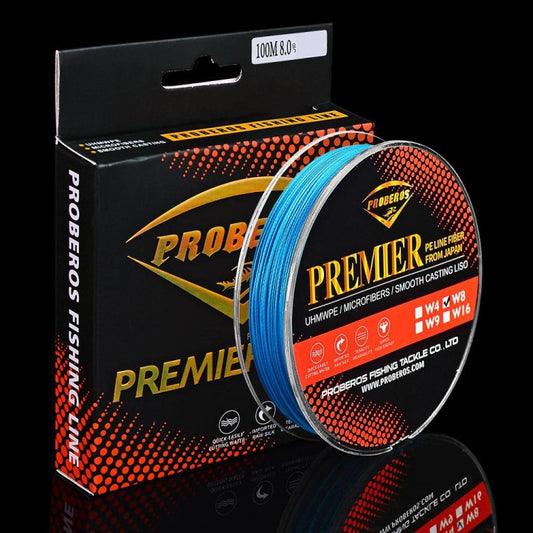 PROBEROS 8 Edited 100M Majestic Horse Fish Line, 0.4 / 6LB, 0.6 / 8LB, 0.8 / 10LB, 1.0 / 15LB, 1.5 / 20LB, 2.0 / 30LB, 3.0 / 40LB, 4.0 / 50LB, 5.0 / 60LB, 6.0 / 70LB, 7.0 / 80LB, 10.0 / 100LB, 13.0 / 120LB