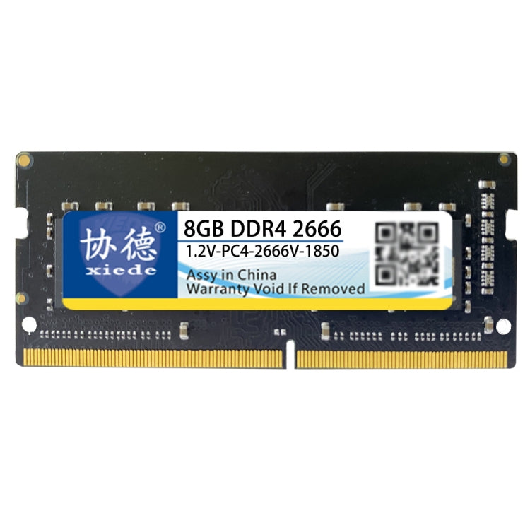 XIEDE X064 DDR4 NB 2666 Full Compatibility Notebook RAMs, X064