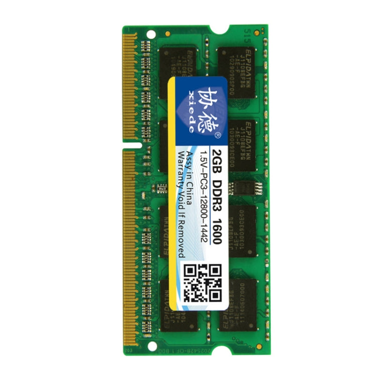 XIEDE X045 DDR3 NB 1600 Full Compatibility Notebook RAMs, X045