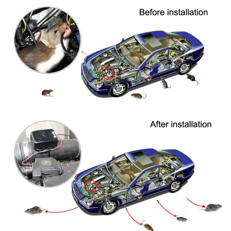 532 Vehicle Ultrasonic Mouse Repeller, 532