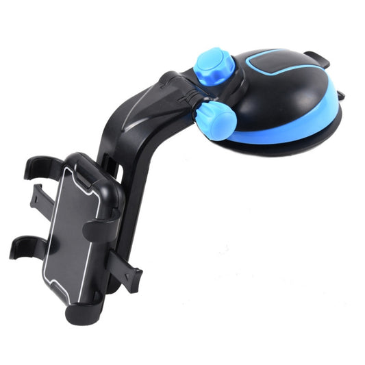 093 Car Navigation Dashboard Windshield Car Phone Holder, Black, Blue