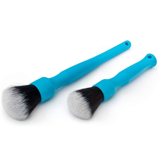 Brosse de nettoyage douce pour sortie de climatiseur de voiture, Petite+Grande Noire, Petite+Grande Bleue, Petite+Grande Rouge