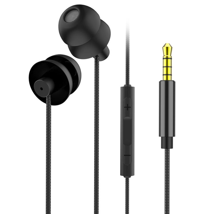 EN3900 3.5mm Plug In-Ear Wired Control Earphone with Mic, White, Red, Black