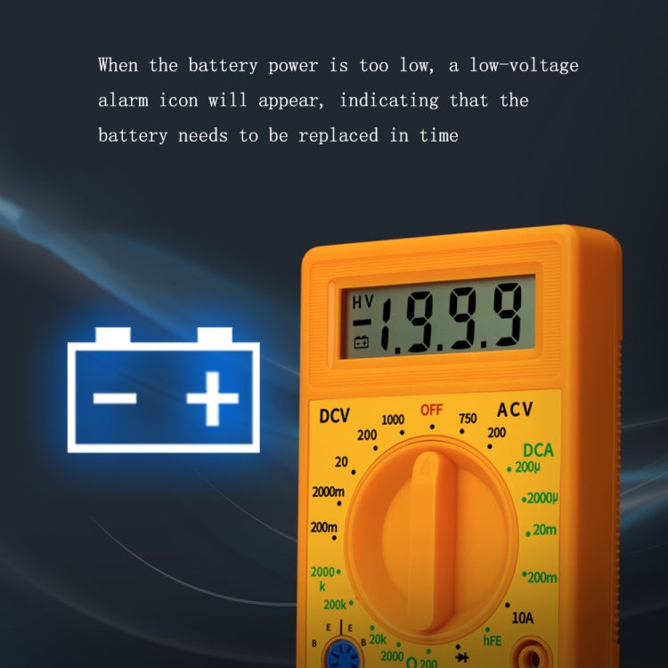 2 PCS ANENG DT830G Portable Digital Multimeter