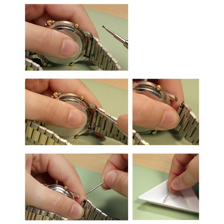 8-25mm Strap Connecting Shaft Stainless Steel Watch Spring Bar, 144 PCS / Set, 270 PCS / Set, 360 PCS / Set with Ear Batch