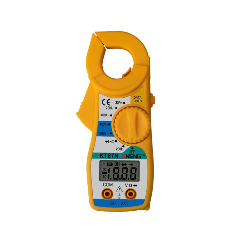 ANENG KT-87N Clamp Voltage And Current Measuring Multimeter, Yellow, Red, Blue, Gray