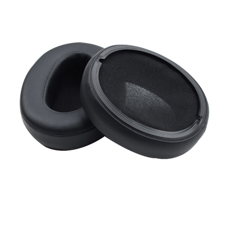 2pcs Sponge Earpad For SONY WH-XB900N Headset, Protein Skin-Gray, For SONY WH-XB900N (Protein Black)