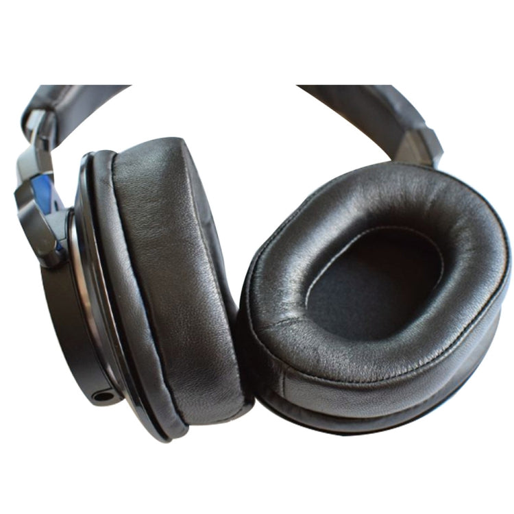 1 paire de cache-oreilles pour casque Audio-Technica ATH-M50X/M30X/M40X/M20X, spécifications : noir-duvet, marron-duvet, noir-protéine de peau, marron-protéine de peau, noir-maille, noir-gel de glace, marron-peau de mouton épaisse