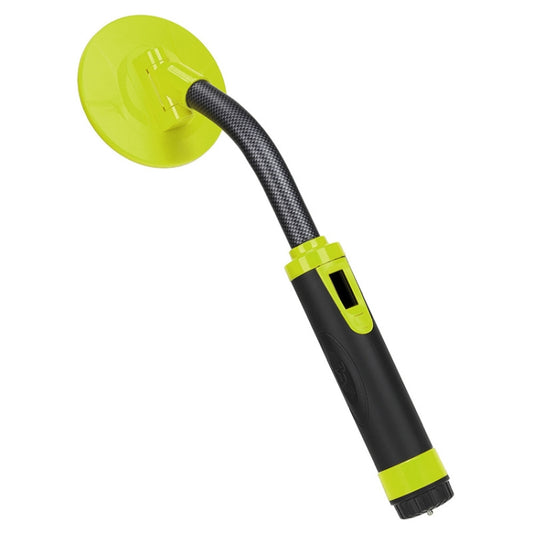 HS-07 Détecteur de métaux portatif pour chasse au trésor, tige de positionnement, orange, vert