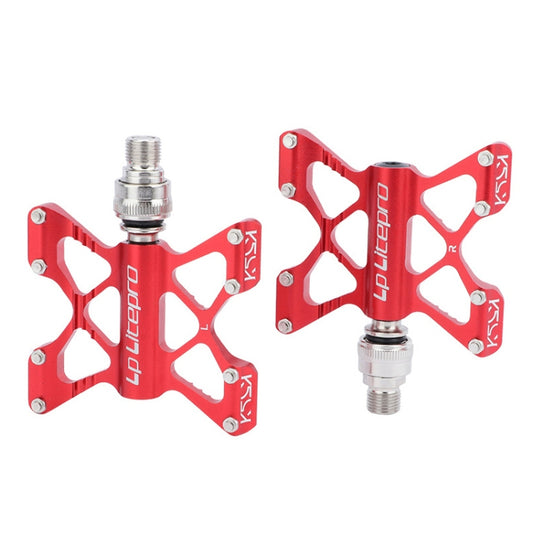LP LitePro K5 Folding Bkie Aluminum Alloy Bearin Pedals, K5