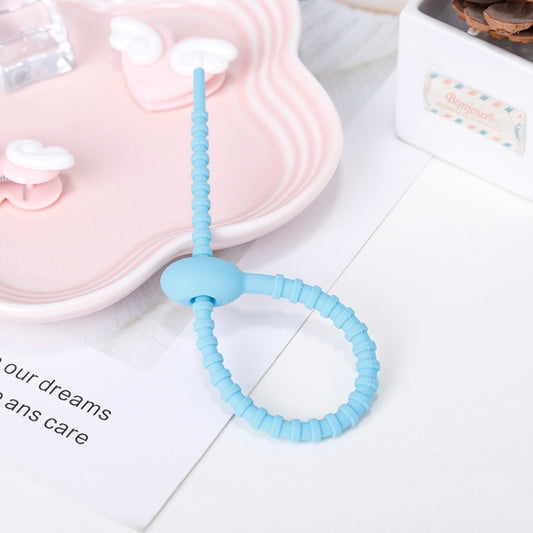 20 attaches de câble en silicone pour le rangement des câbles, 21 cm vert, 21 cm bleu, 21 cm orange, 21 cm rose, 21 cm marron, 21 cm gris, 21 cm jaune, 21 cm rouge