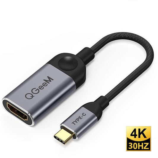 QGeeM QG-UA01 USB TYPE-C To HDMI Adapter