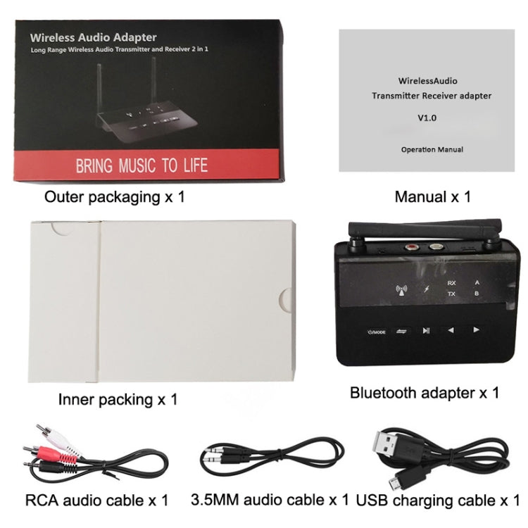 Adaptateur émetteur audio Bluetooth B2, B2