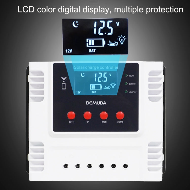 Street Light Intelligent System Charging Solar Controller, 10A, 20A, 30A, 40A, 50A, 60A