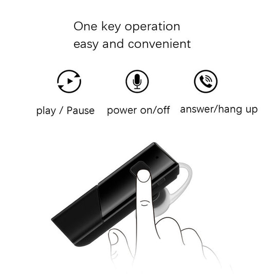 Single Ear 4.2 Bluetooth Headset Stereo HIFI Sports Wireless Bluetooth Headset, A1 Black, A1 White, A2 Black, A2 White