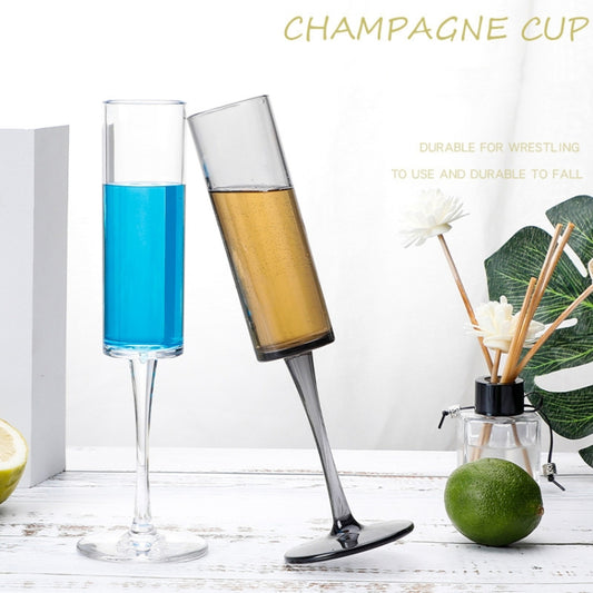 165ml Household Acrylic Champagne Glasses