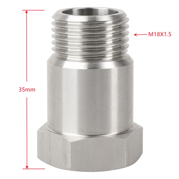 Car Oxygen Sensor Adapter Extended Joint M18x1.5, 2 PCS M18x1.5