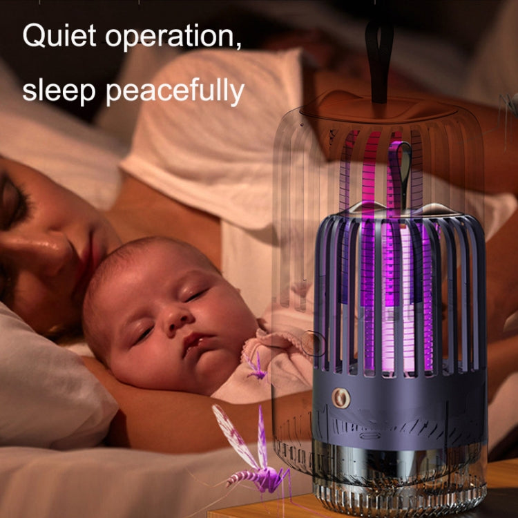 BG-005 Cage Shock Inhalation USB Mute Mosquito Repellent, Style:, Dircet Charging Model Blue, Dircet Charging Model White, Charging Model Blue, Charging Model White