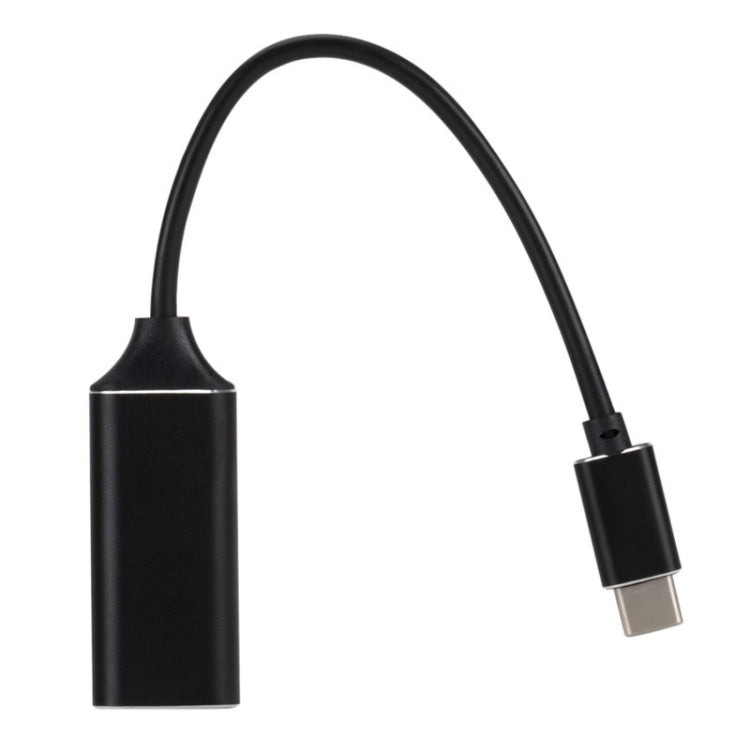TYPE-C USB3.1 to HDMI HD 4K Converter, Black, Silver