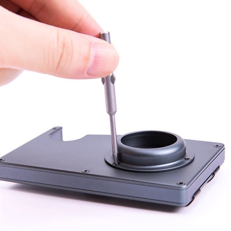 Tracker Card Holder Anti Loss RFID Wallet Card Holder for AirTag, Blue, Black, Grey, Silver