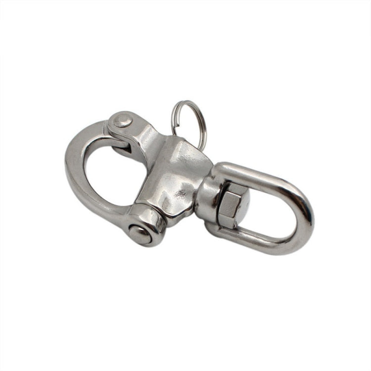 Yachting Sailing Stainless Steel Coil Type Rotary Spring Shackle, 70mm, 87mm, 128mm
