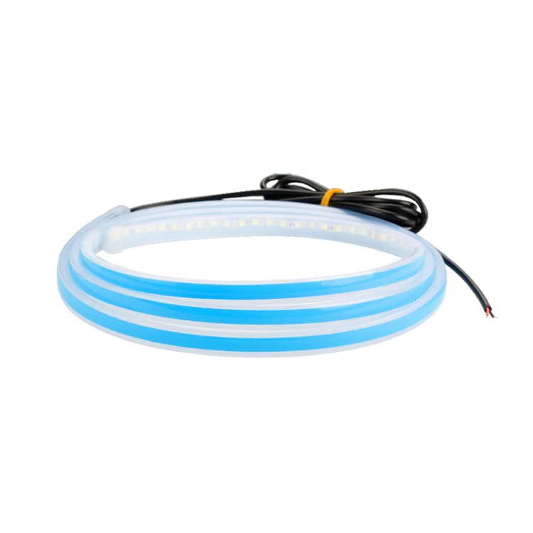 Car LED Streamer Decorative Hood Atmosphere Lights, Style:, Monochrome White Light, Monochrome Yellow Light, Monochrome Ice Blue Light, Monochrome Blue Light, Monochrome Red Light, Monochrome Pink Purple Light, Monochrome Green Light, APP Colorful Ligh...
