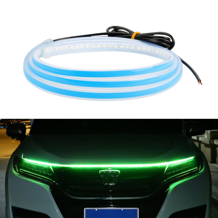 Car LED Streamer Decorative Hood Atmosphere Lights, Style:, Monochrome White Light, Monochrome Yellow Light, Monochrome Ice Blue Light, Monochrome Blue Light, Monochrome Red Light, Monochrome Pink Purple Light, Monochrome Green Light, APP Colorful Ligh...