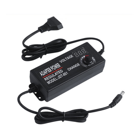 HuaZhenYuan 3-12V5A High Power Speed Regulation And Voltage Regulation Power Adapter With Monitor, US Plug, EU Plug, UK Plug, AU Plug