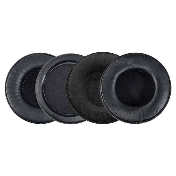 2 PCS Earmuffs for Audio-Technica AD1000X AD2000X AD900X AD700X,Style:, Black Protein Skin, Black Thickened Protein Skin, Black Flannel, Black Lambskin, Solid Head Beam, Hollow Head Beam