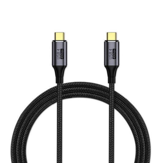 PD 100W Type-C to Type-C Fast Charging Nylon Braided Cable