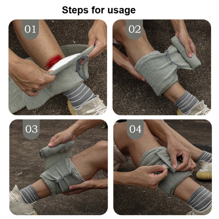 Garrot élastique d'extérieur, bandage compressif sous vide de premiers secours pour camping, grand, petit