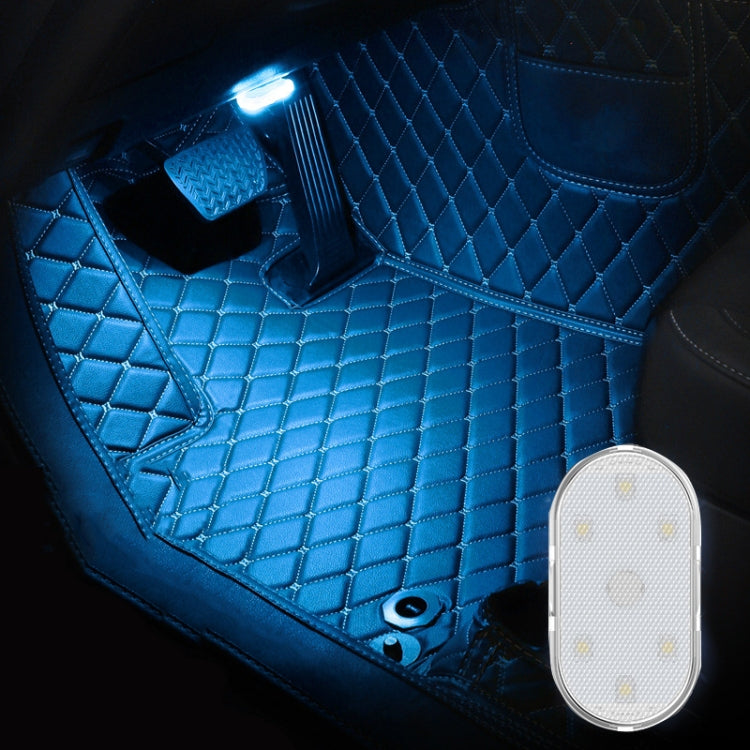 Car Lighting Reading Light LED Touch Sensing Ambient Light, Style:, White, Ice Blue, Blue, Pink Purple, Colorful