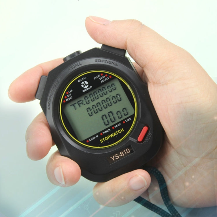 Chronomètre électronique YS pour l'athlétisme, la course, Style:, YS-810 10 mémoires (noir), YS-830 30 mémoires (noir), YS-860 60 mémoires (noir), YS-8100 100 mémoires (noir), YS-810 10 mémoires (blanc), YS-830 30 mémoires (blanc) ...