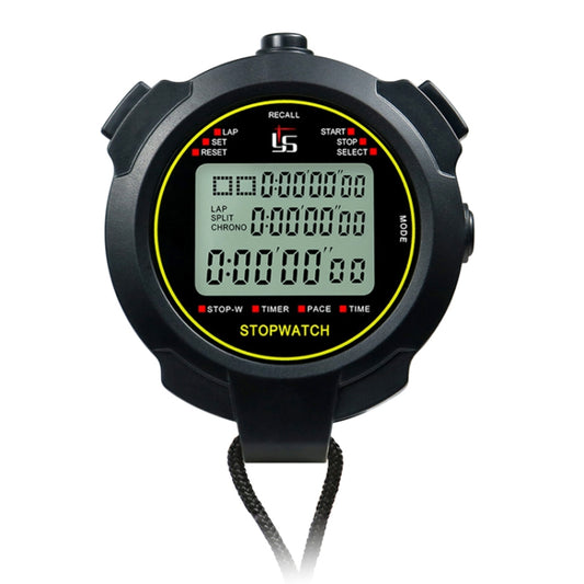 YS Stopwatch Timer Training Fitness Competition Stopwatch, Style:, YS-760 60 Memories(Black), YS-7120 120 Memories(Black), YS-7100 100 Memories(Black), YS-710 10 Memories(Black), YS-730 30 Memories(Black)