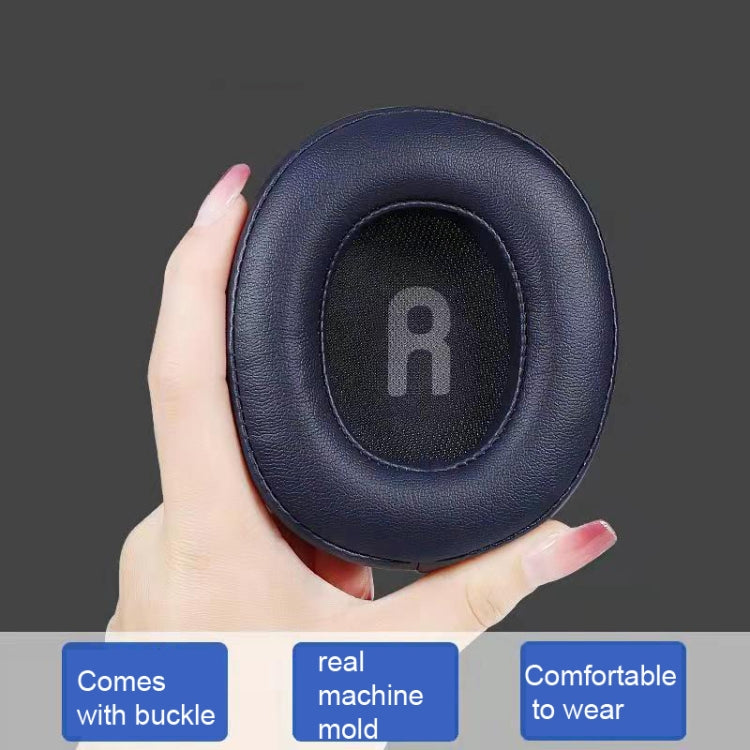 1 Pair Headphone Cover Earmuffs for JBL TUNE700 T750BTNC T700BT, Black Protein Leather, White Protein Leather, Red Protein Leather, Blue Protein Leather