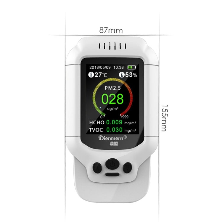 Formaldehyde TVOC Detector PM2.5 Dust Tester, DM502
