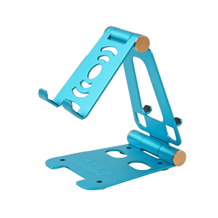 XY-02 Folding Live Aluminum Alloy Desktop Tablet Computer Mobile Phone Bracket, Blue, Gold, Silver, Black, Pink