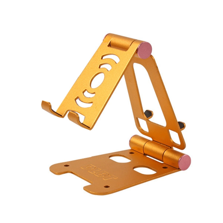 XY-02 Folding Live Aluminum Alloy Desktop Tablet Computer Mobile Phone Bracket, Blue, Gold, Silver, Black, Pink