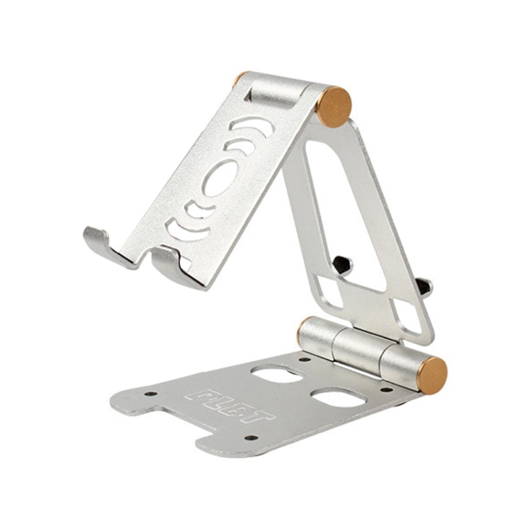 XY-02 Folding Live Aluminum Alloy Desktop Tablet Computer Mobile Phone Bracket, Blue, Gold, Silver, Black, Pink