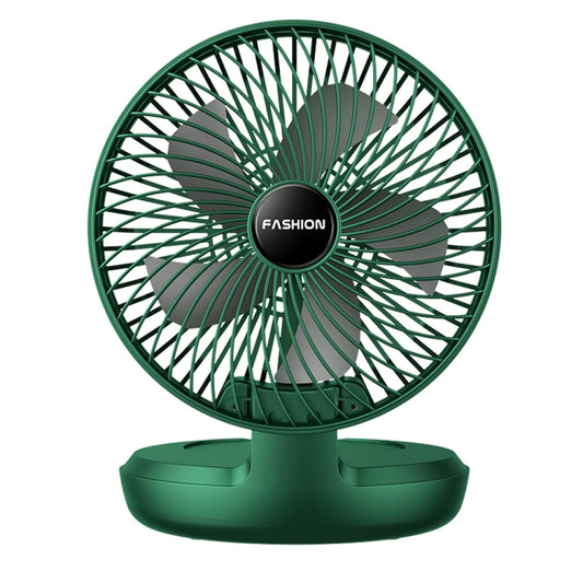 Mini ventilateur de bureau pliable portable pour la maison, 8 pouces blanc, 8 pouces vert