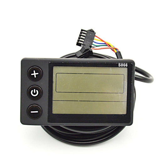 S866 Electric Bicycle Mountain Bike LCD Meter, A Type, B Type