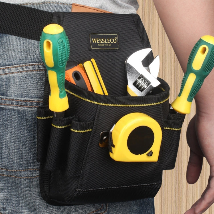 WESSLECO CL195 Sacs fourre-tout pour électricien Trousse à outils en tissu Oxford, Style:, CL195 Simple, CL195 Amélioré, CL195 Avec couvercle
