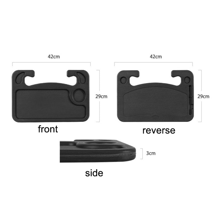 Multifunctional Car Dining Tray Steering Wheel Notebook Bracket, Multifunctional 42x29x3cm