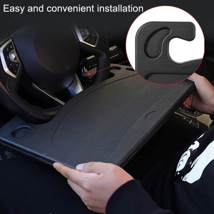 Multifunctional Car Dining Tray Steering Wheel Notebook Bracket, Multifunctional 42x29x3cm