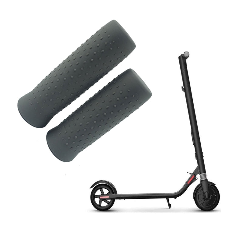 1 Paire de poignées de guidon en silicone, pour Ninebot ES1/ES2/ES3/ES4 (Gris), pour Ninebot ES1/ES2/ES3/ES4 (Noir), pour Ninebot G30 MAX (Noir), pour Ninebot G30 MAX (Gris)