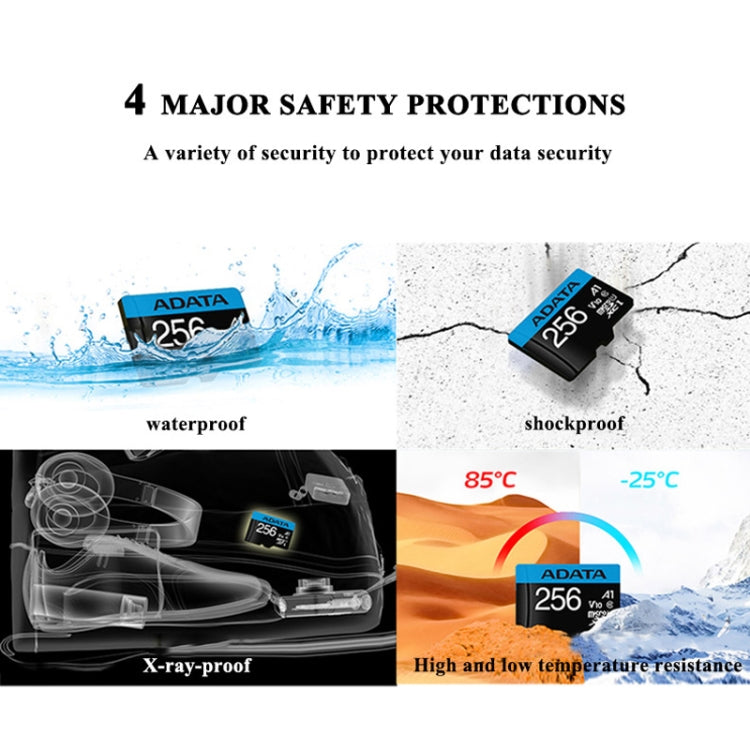 ADATA TF100 Monitoring Driving Recorder Camera Memory Card, 16GB, 32GB, 128GB, 256GB